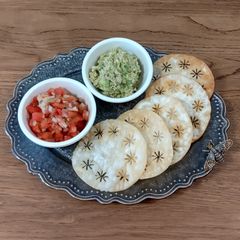A picture of ★Kawaii (lovely) Chips with two dipping sause★.