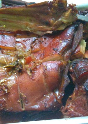 Una foto de Costillas de cerdo al horno
