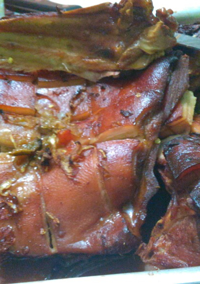 Una foto de Costillas de cerdo al horno