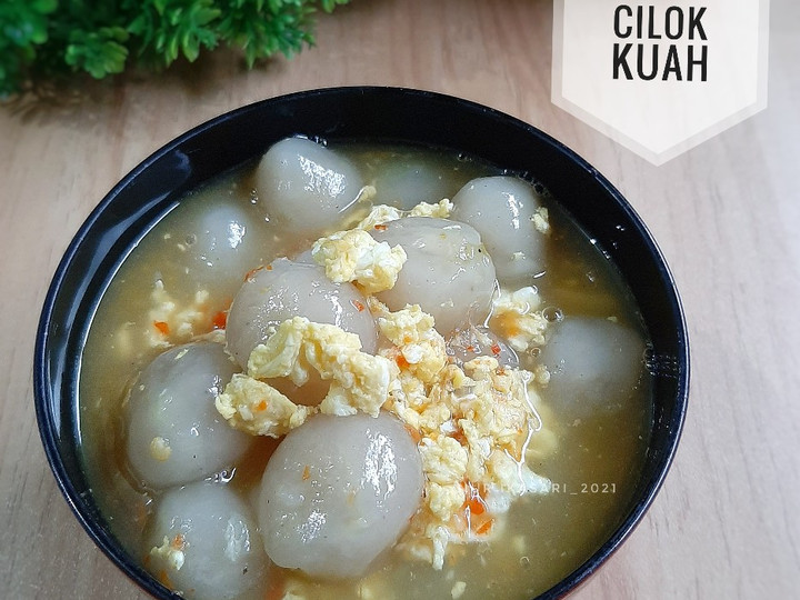 Cara Memasak 267. Cilok Kuah Menu Enak Dan Mudah Dibuat