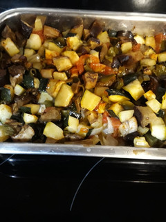 Una foto de Variado de verduras al horno