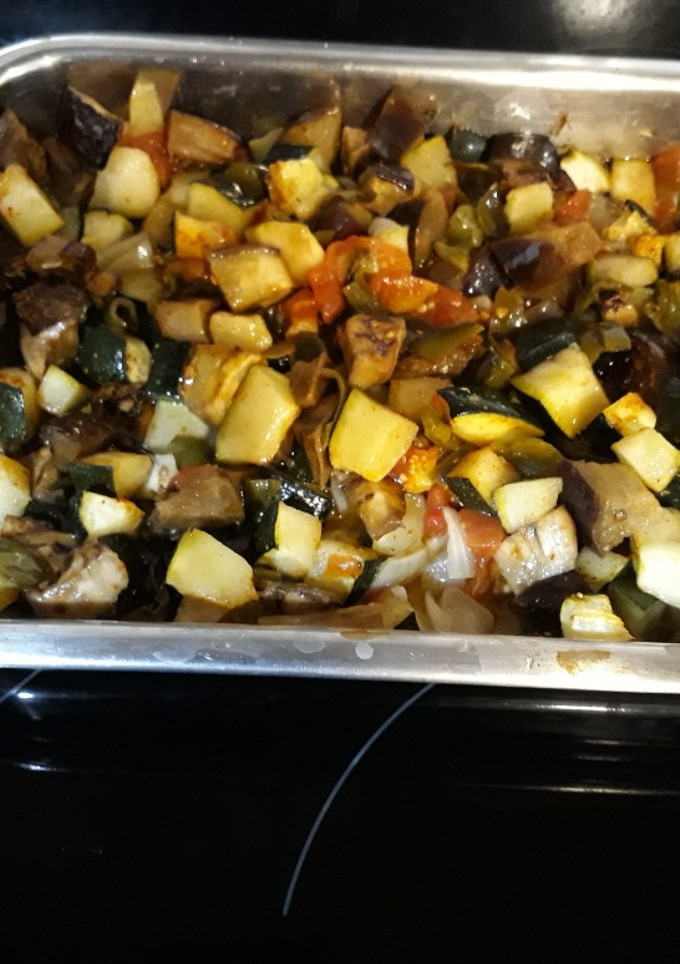 Una foto de Variado de verduras al horno