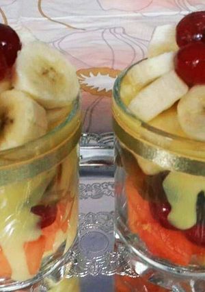 A picture of Trifle pudding.