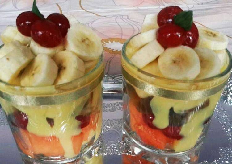 Step-by-Step Guide to Prepare Homemade Trifle pudding