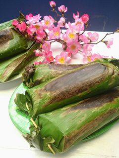 Foto resep Nasi bakar ikan teri kemangi