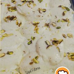 A picture of Rasmalai.