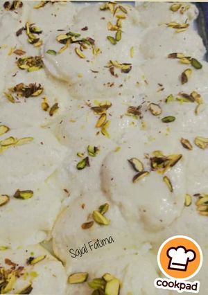 A picture of Rasmalai.