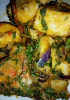 A picture of Porridge Yam.