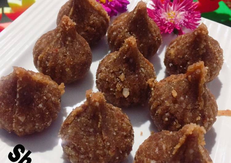 low fat Poha Jaggery Modak | how long to bake Poha Jaggery Modak