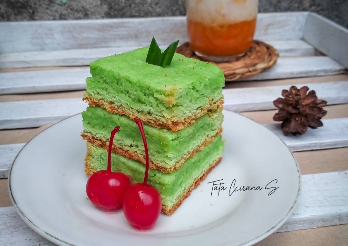 Bolu Pandan Panggang HappyCall (Takaran Sendok)