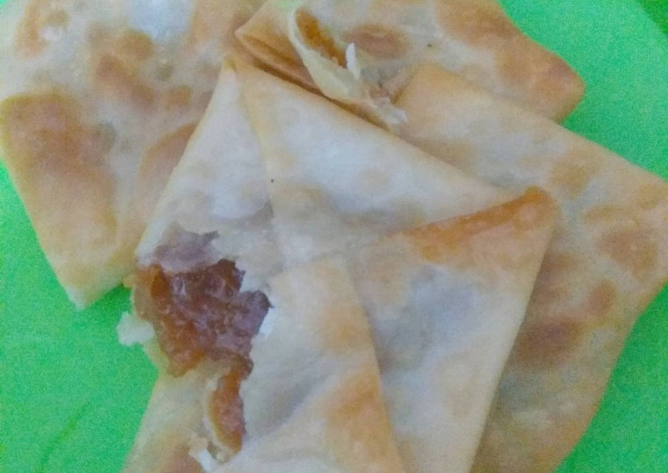 Dodol goreng lumer (dodol keranjang)