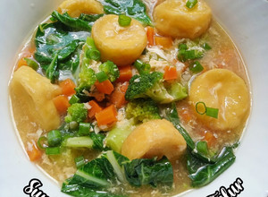 Gambar Sup Sayur Campur Tauhu Telur