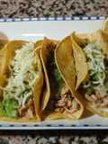 Tacos de Pollo desmenuzado
