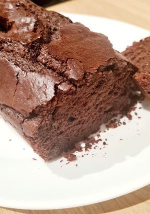 Une photo de Gâteau cake au yaourt et chocolat 🍫