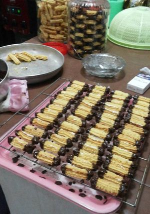 Foto resep Kue lebaran Kue kering batang macis
