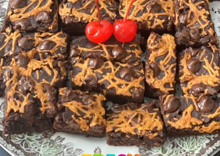 Brownies choco chips cheese🧀