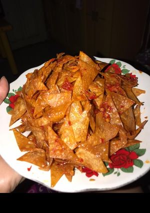 Foto resep Cemilan Kulit Pangsit