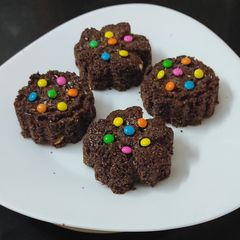 Copra meal (Coconut meal) chocolate A picture of Copra meal (Coconut meal) chocolate.
