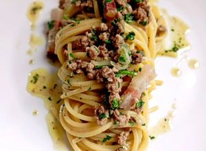 Foto di Spaghetti al Ragù Bianco