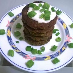 A picture of Chickpeas & vegetables Kabab.