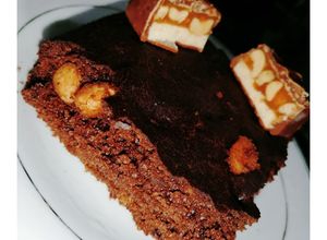 Una foto de Brownies saludables.🍫