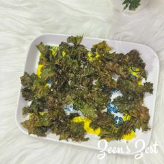 A picture of Baked Kale Chips.