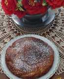 Torta veloce con yogurt veg e marmellata di ciliegie