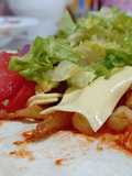 طبق مشكل بالخبز السوري 💘🌮