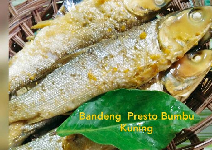 Resep Bandeng Presto Bumbu Kuning 🐠🍒, Lezat