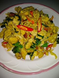 Foto resep Orak arik telur sawi kol
