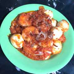Udang dan Telur Puyuh Balado রেসিপির প্রধান ছবি