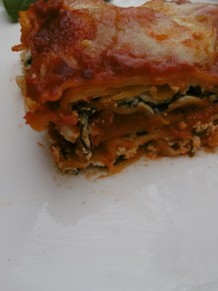A picture of Simple Oven Baked Spinach Lasagna.