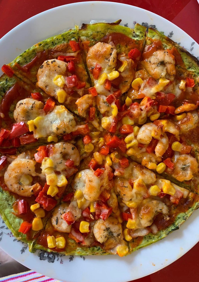 Una foto de Pizza de calabacín 🍕
