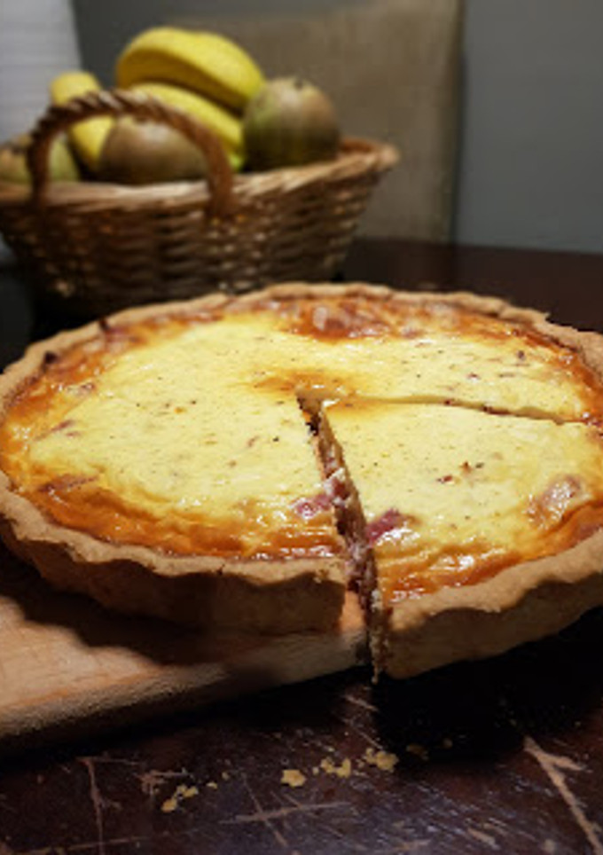 Una foto de Quiche de bacon