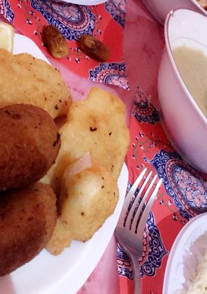 A picture of Kibbeh Without a Machine.