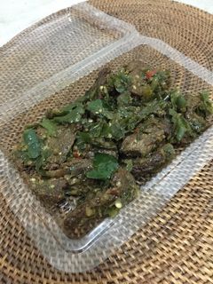 Foto resep Dendeng batokok lado ijo