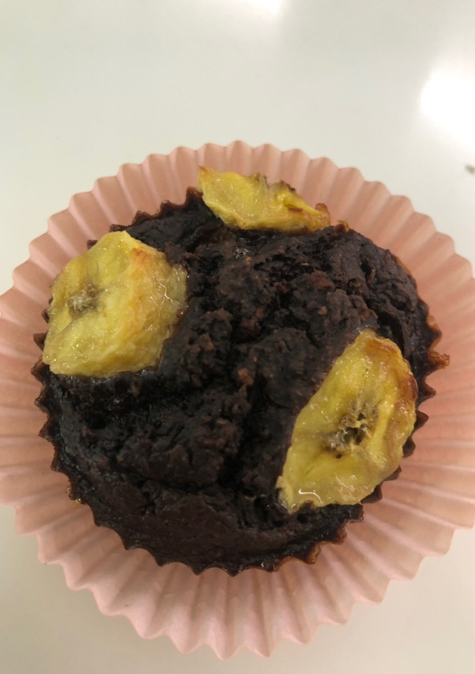 Una foto de Magdalenas de chocolate y plátano 1SP con Thermomix