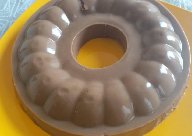 Puding oat susu milo