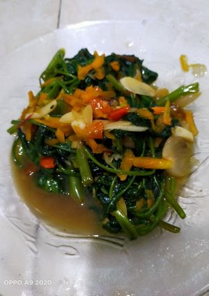 Foto resep Cah Kangkung Wortel
