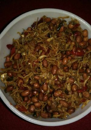 Foto resep Teri kacang sambal lado