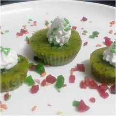 A picture of Spinach muffin.