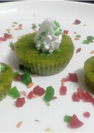 A picture of Spinach muffin.