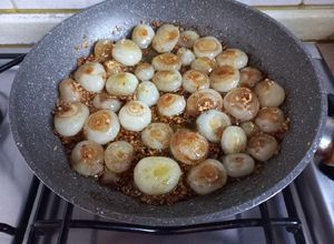Foto di Cipolline in agrodolce al miele di castagno