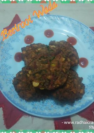 A picture of Beetroot Wada.