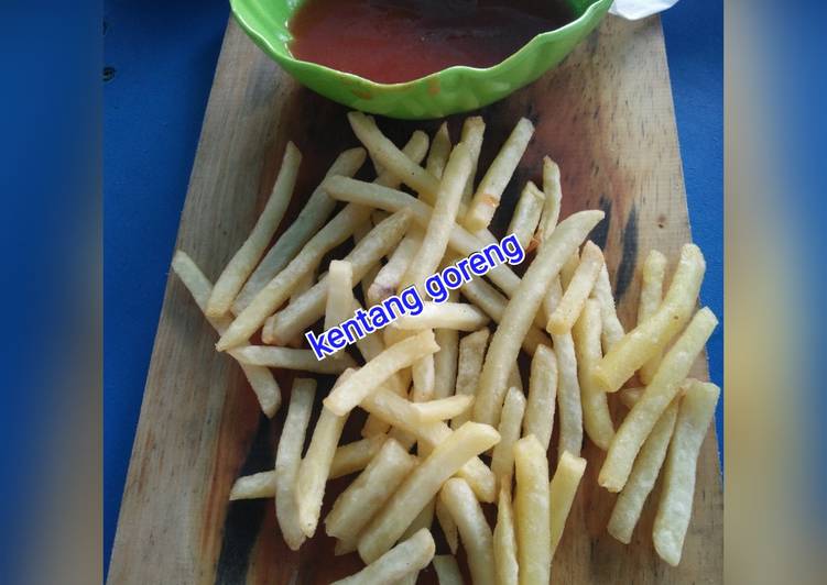 Kentang goreng Crispy