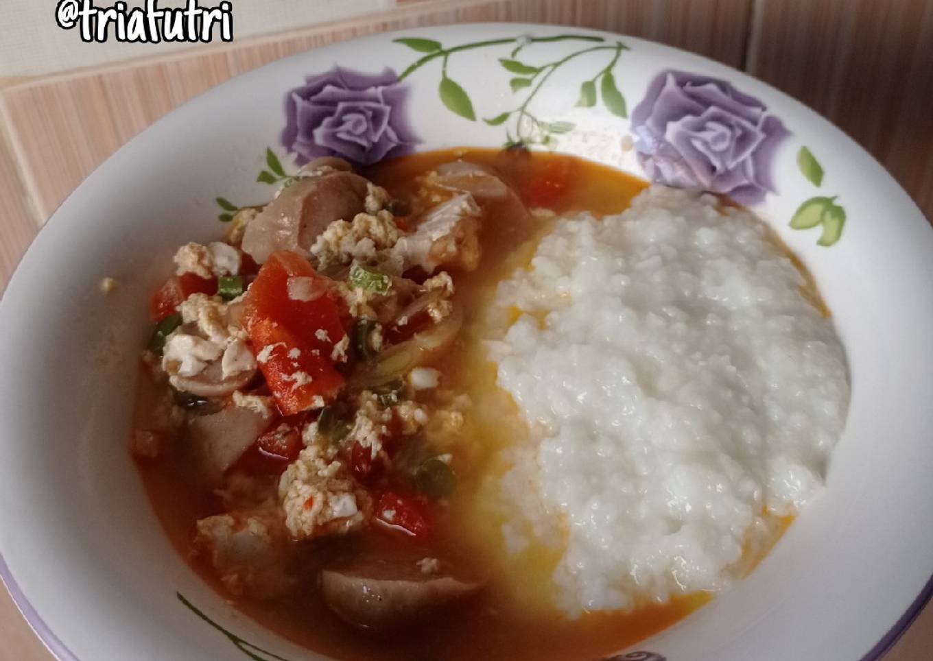 Sup Tahu Telur Simple