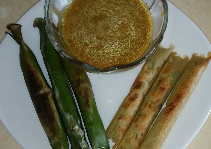 Otak-otak Bakar Bumbu Kacang