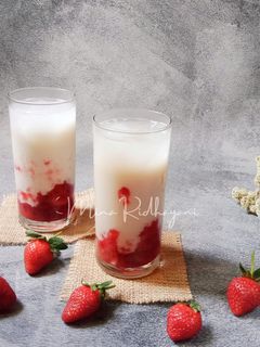 Foto resep Korean Strawberry Milk