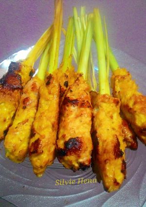 Foto resep Sate lilit ayam+udang