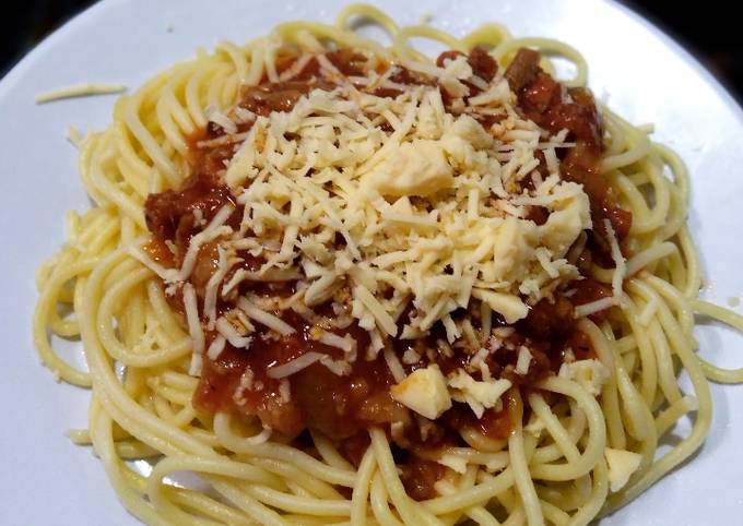 Resep Spaghetti Bolognese Daging Shortplate